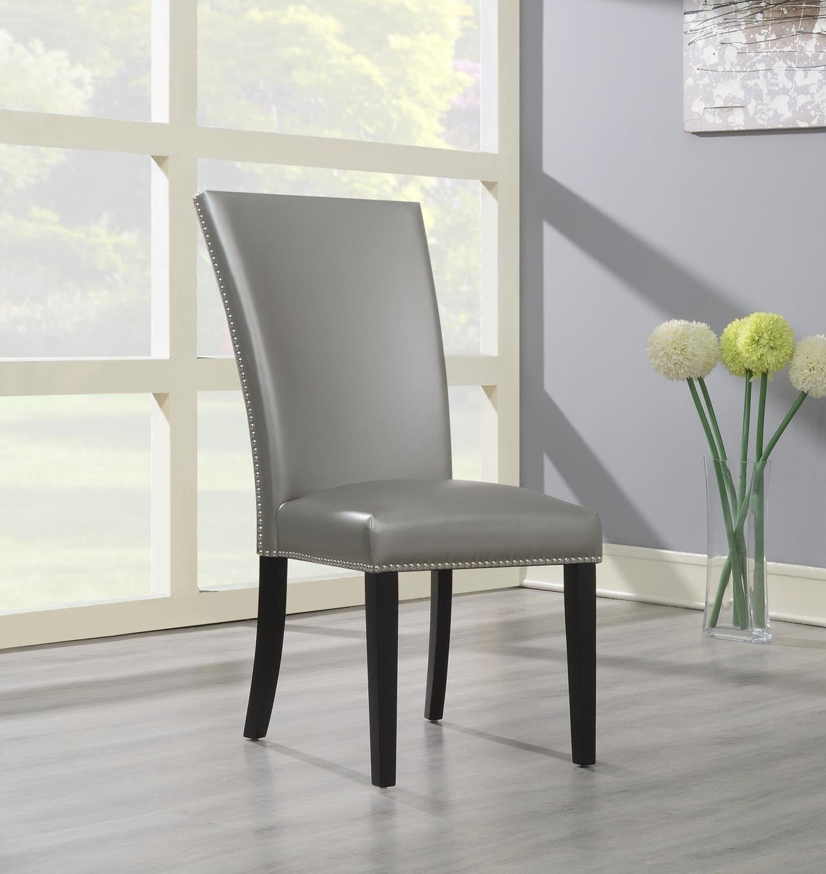 Velvet & Faux Leather Dining Chairs (5 Colors)