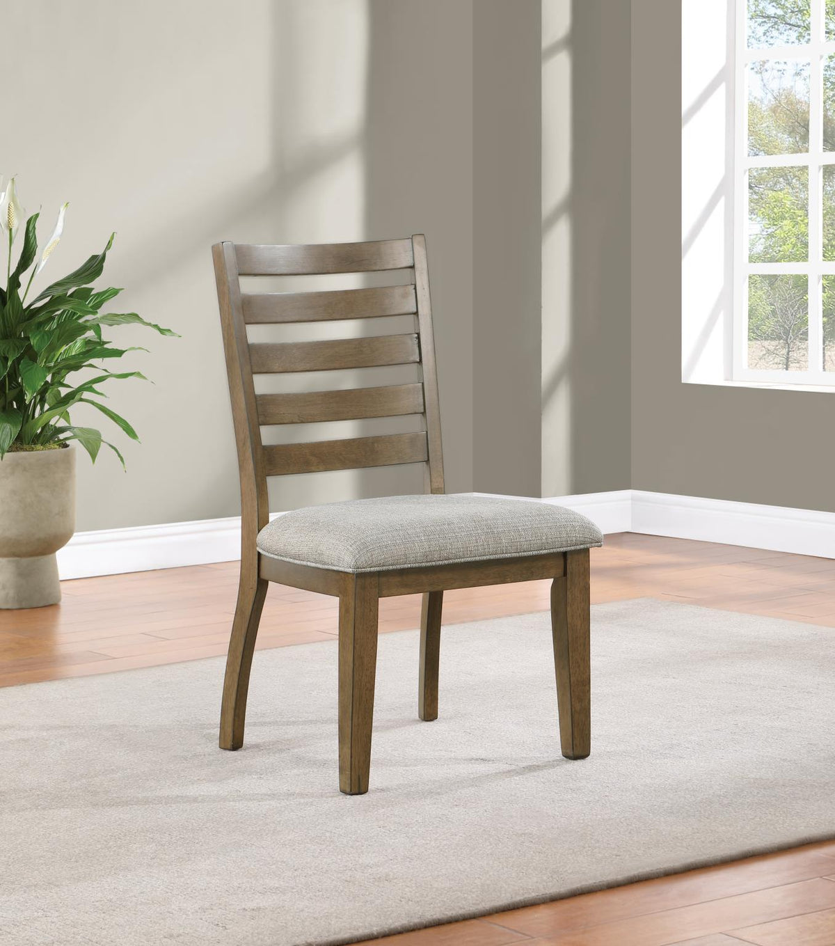 Brown Dining Table & Chair Set