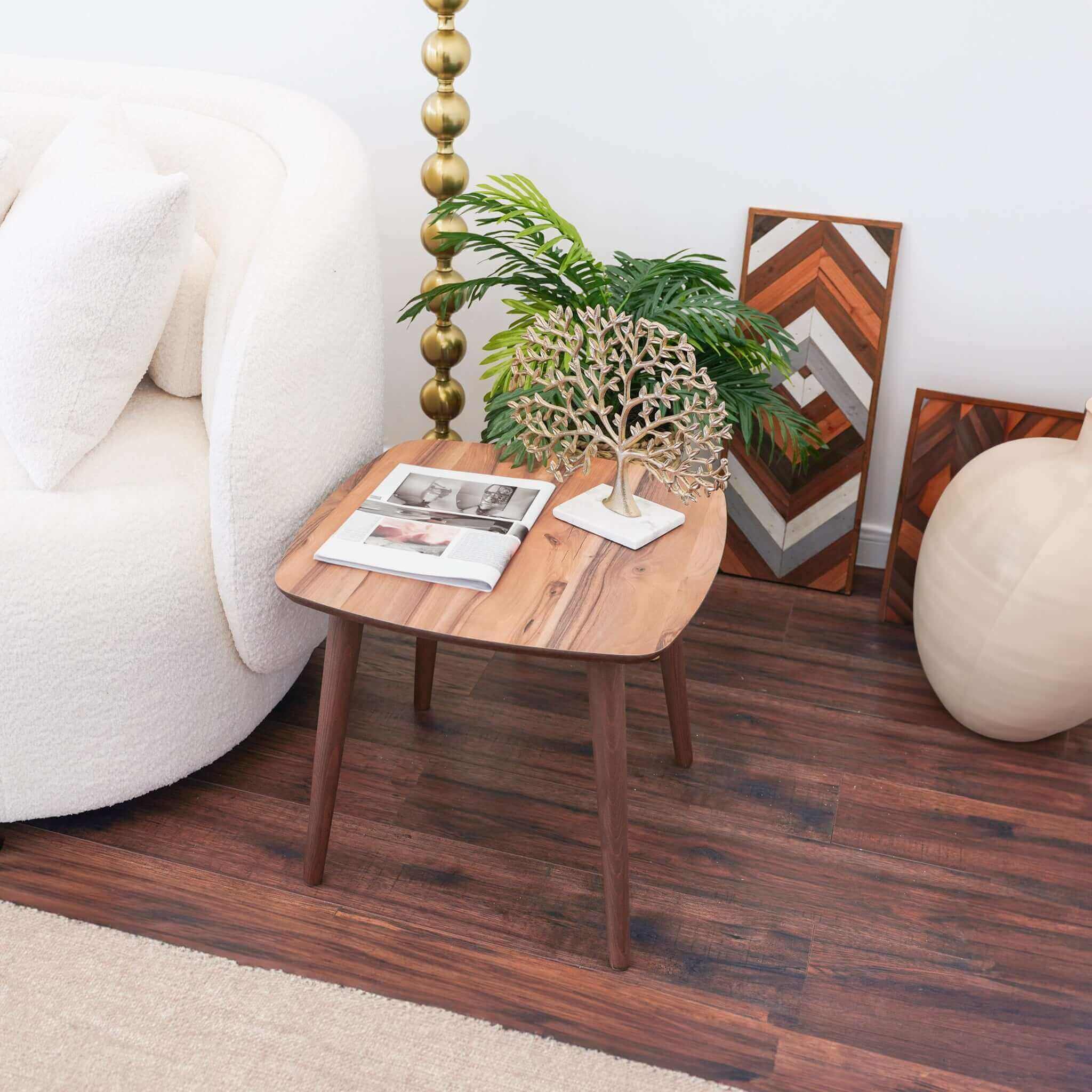 Seno Walnut End Table