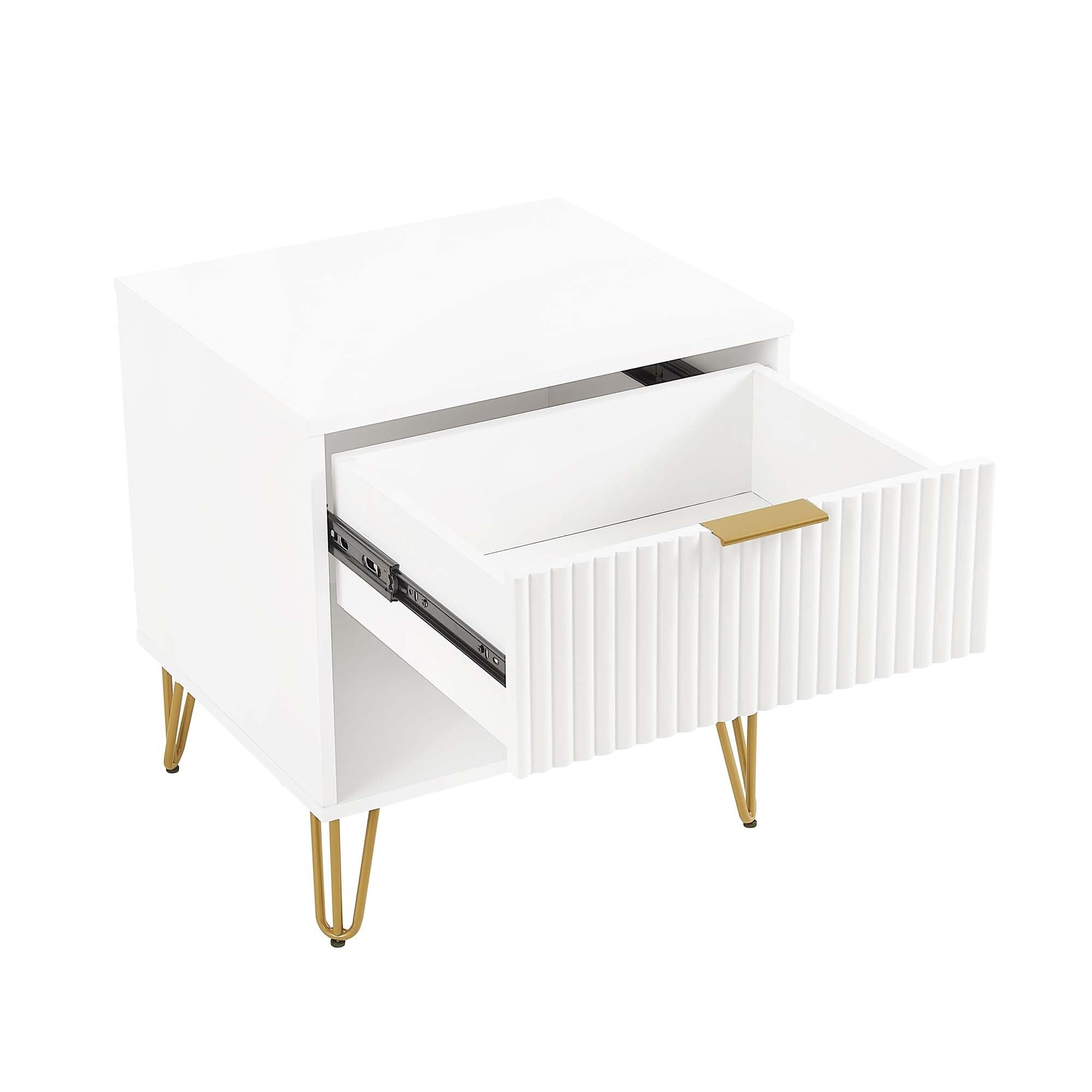 DUMBO 1.0 Nightstand in White