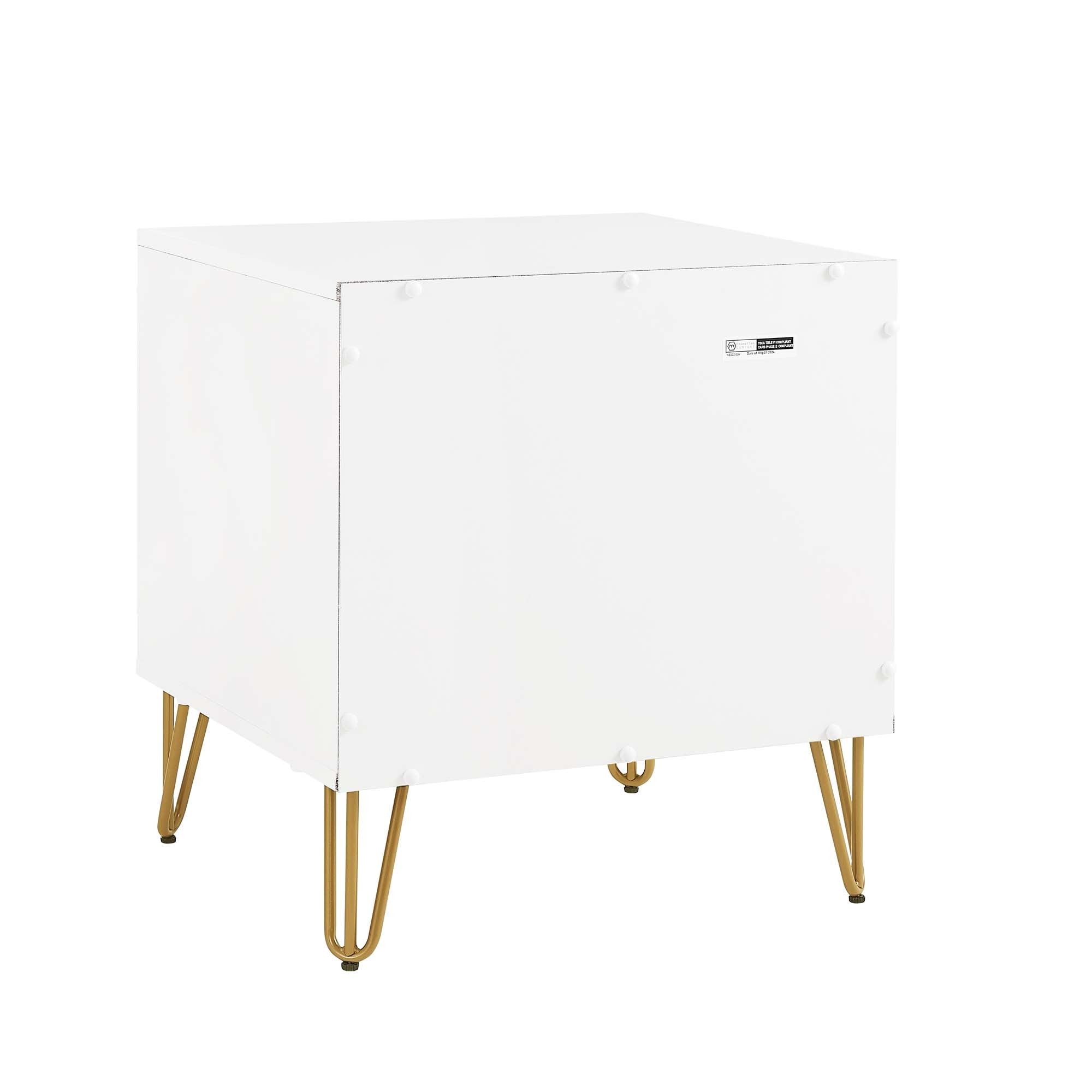 DUMBO 2.0 Nightstand in White