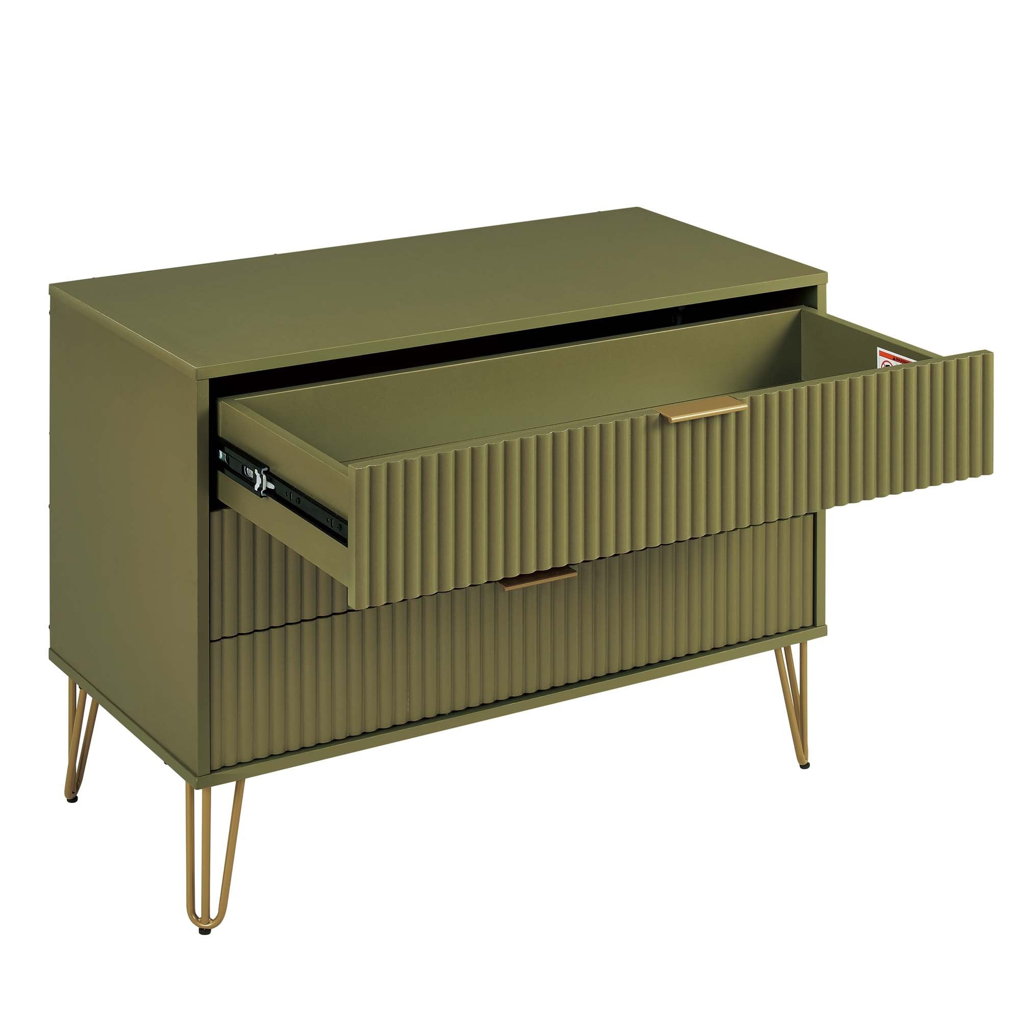 Dumbo Modern Olive Green Dresser