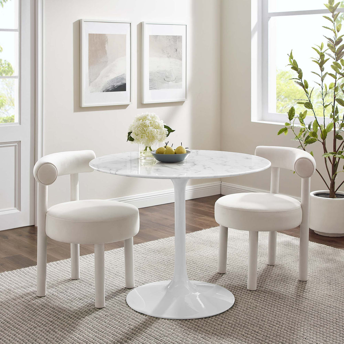 Lippa Round 40" Dining Table - view 56