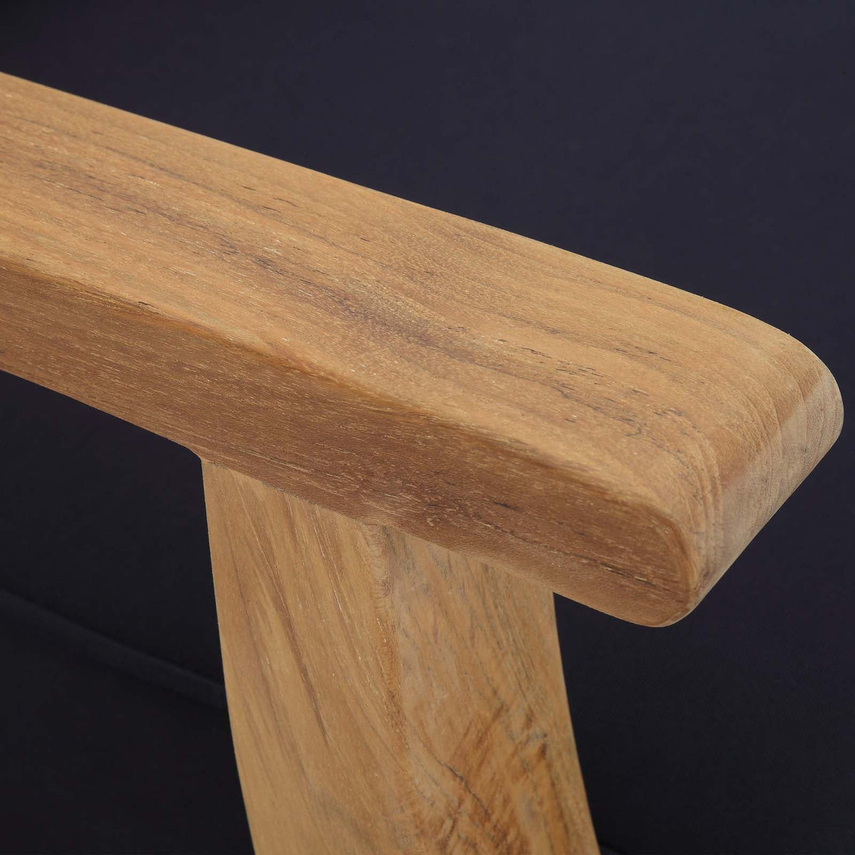 Marina Outdoor Patio Teak Left-Facing Sofa - view 19