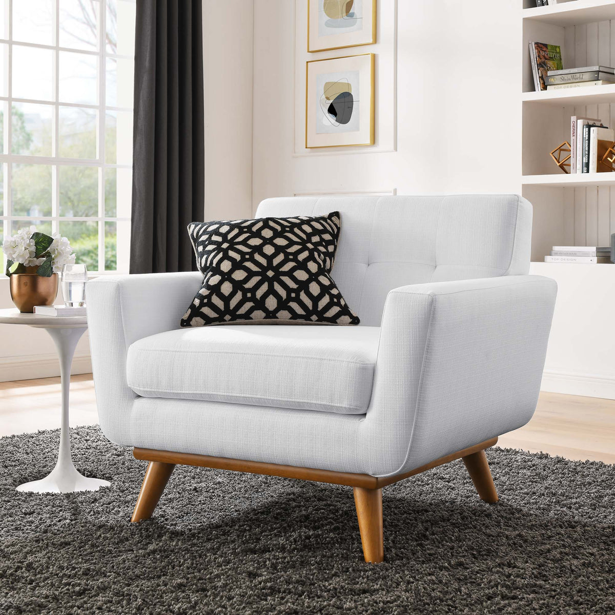 Engage Upholstered Fabric Armchair - view 27