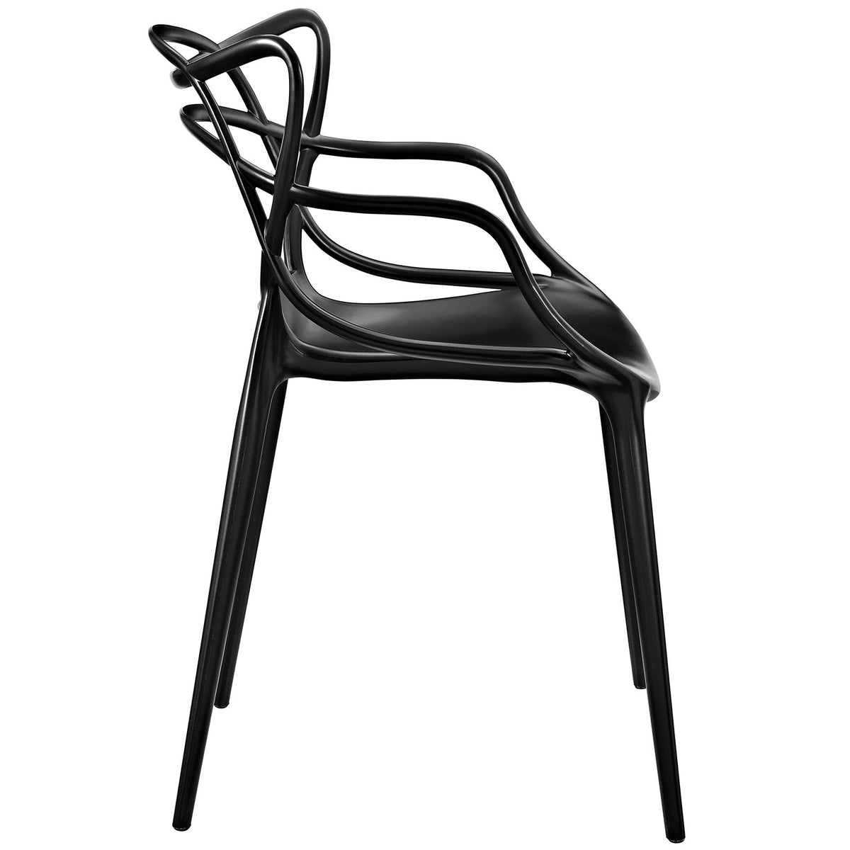 Entangled Dining Armchair, Black - view 2