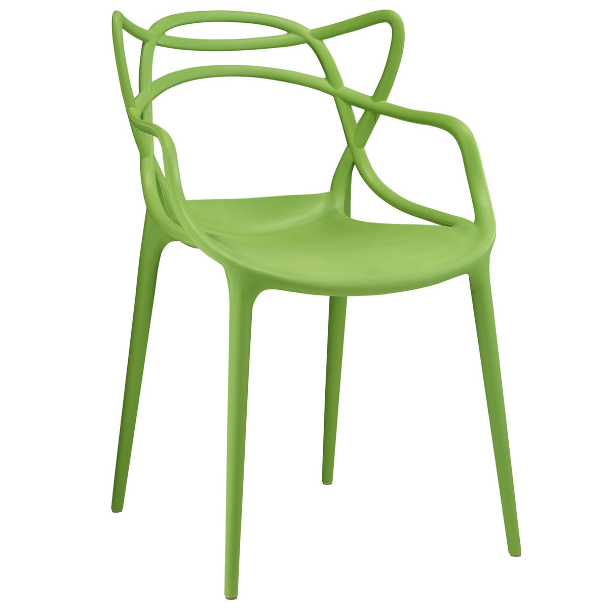 Entangled Dining Armchair, Green - view 1