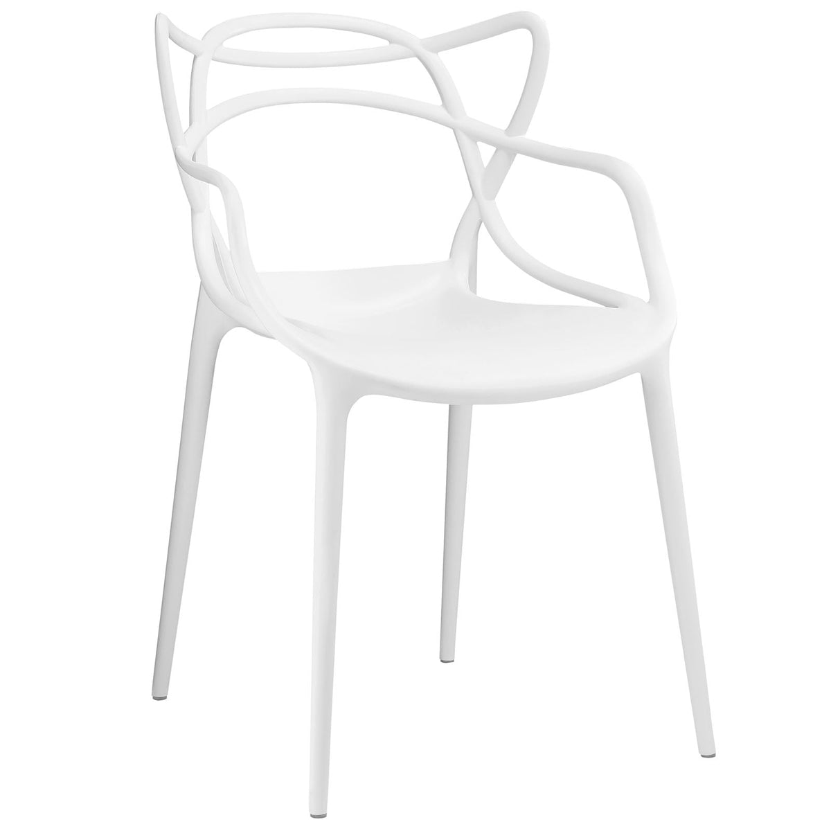Entangled Dining Armchair, White - view 1