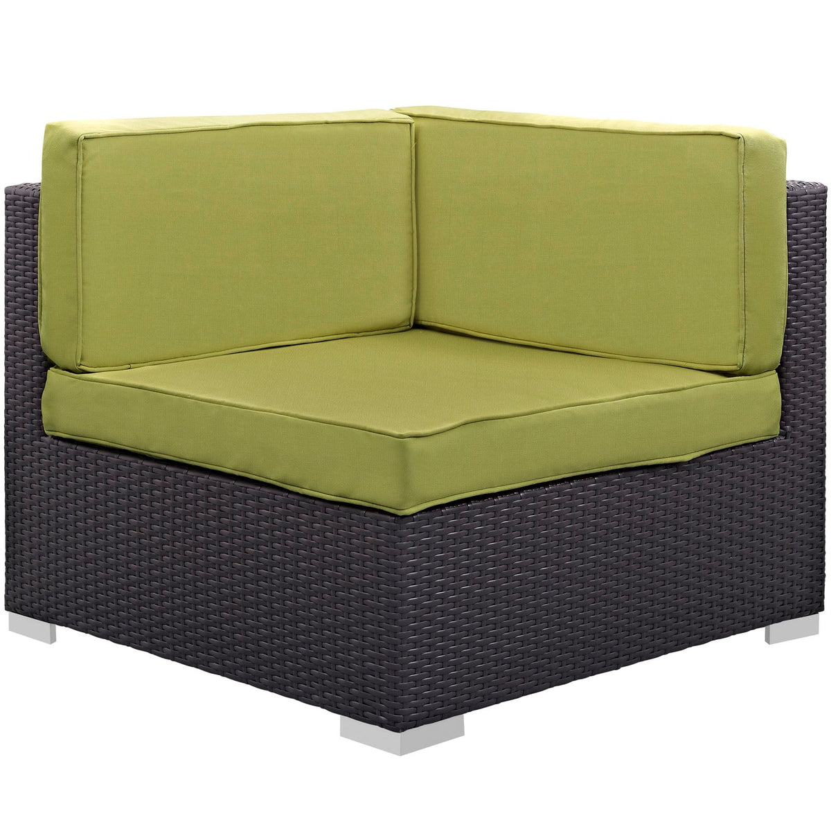 Gather Corner and Middle Outdoor Patio Sectional Set - view 7