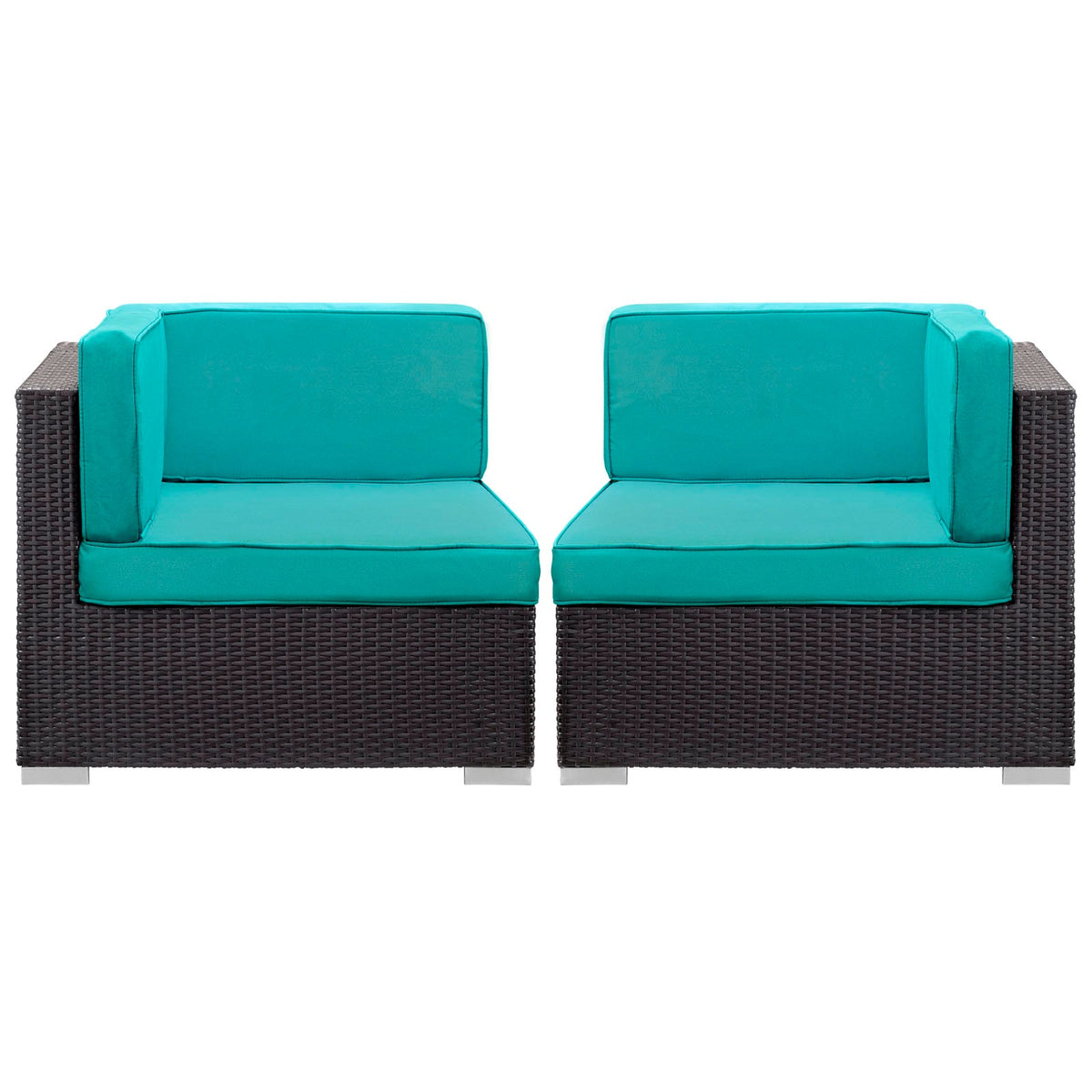 Gather Outdoor Patio Corner Sectional Set of 2