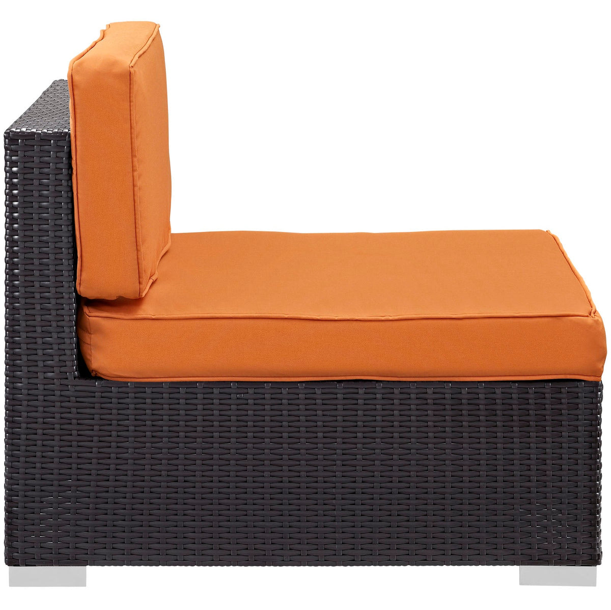 Gather Outdoor Patio Armless Chair Set of 2