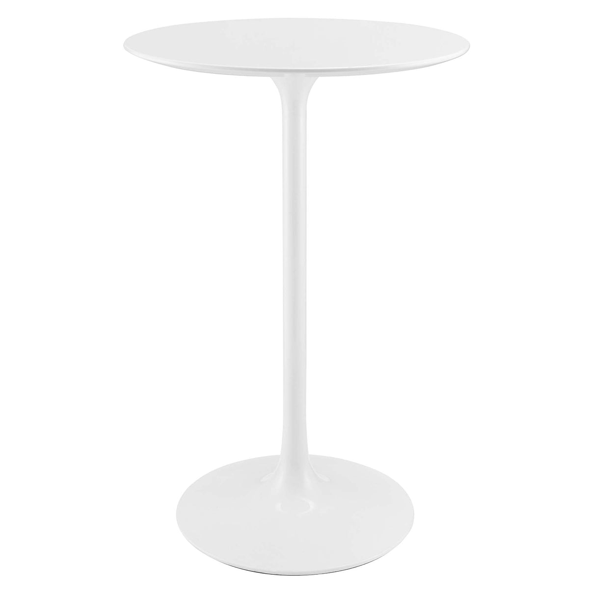 Lippa Round Wood Bar Table