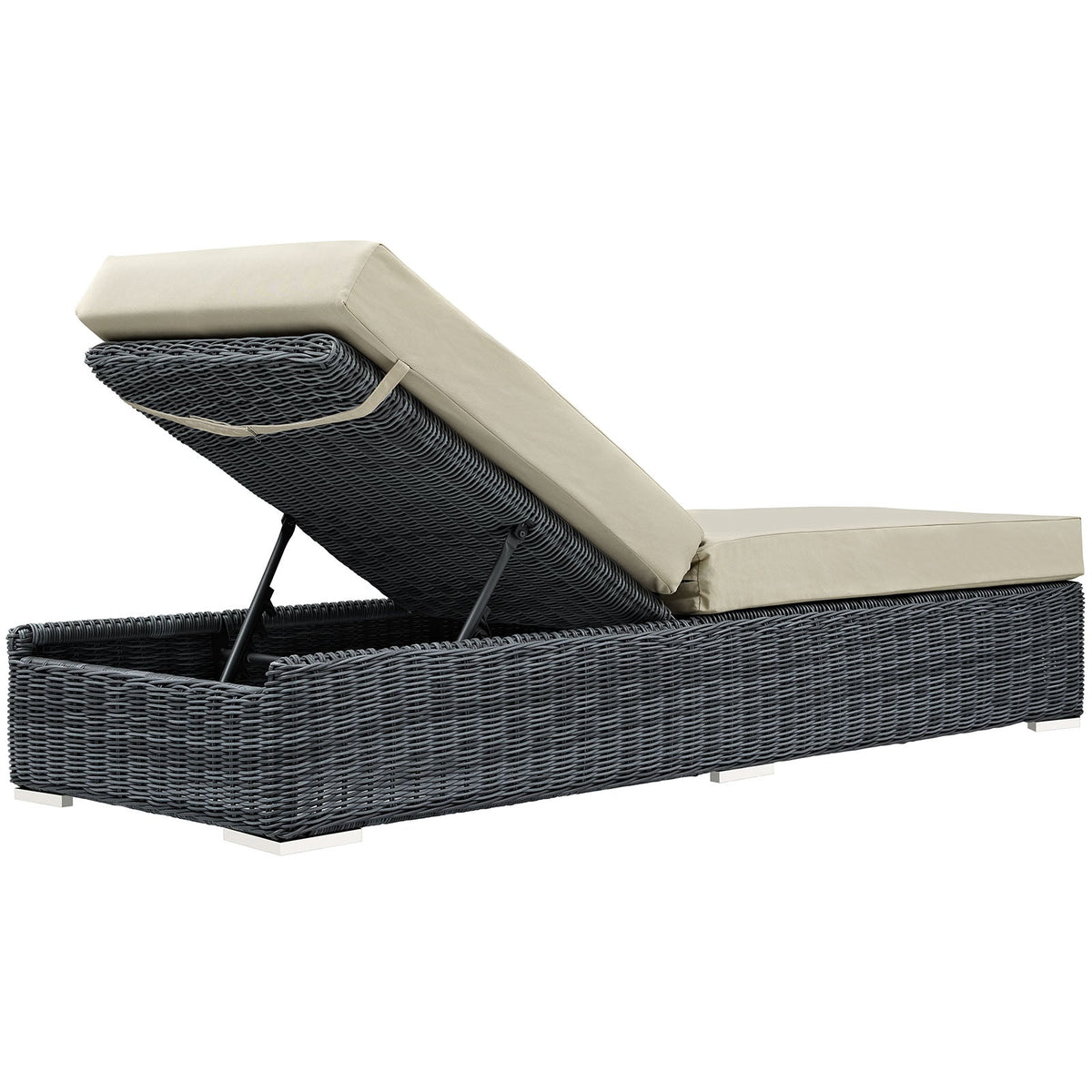 Summon Outdoor Patio Sunbrella® Chaise Lounge - view 5