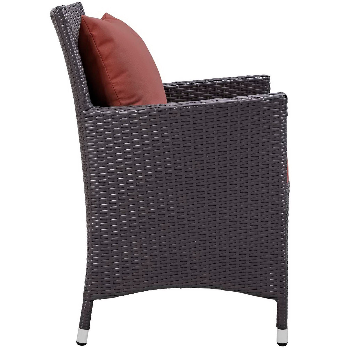 Convene Dining Outdoor Armchair, Espresso Curant - view 2