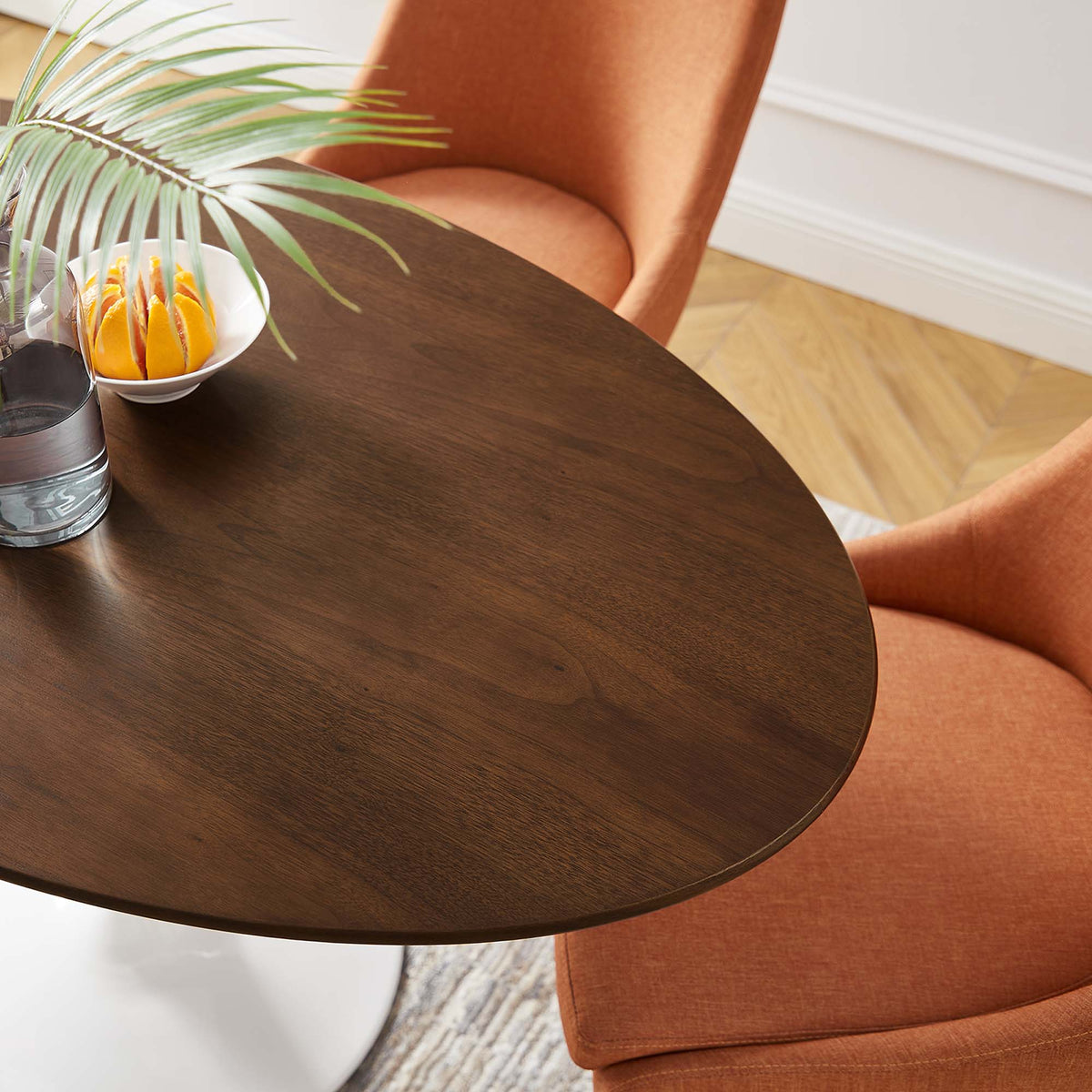 Lippa Oval Wood Dining Table