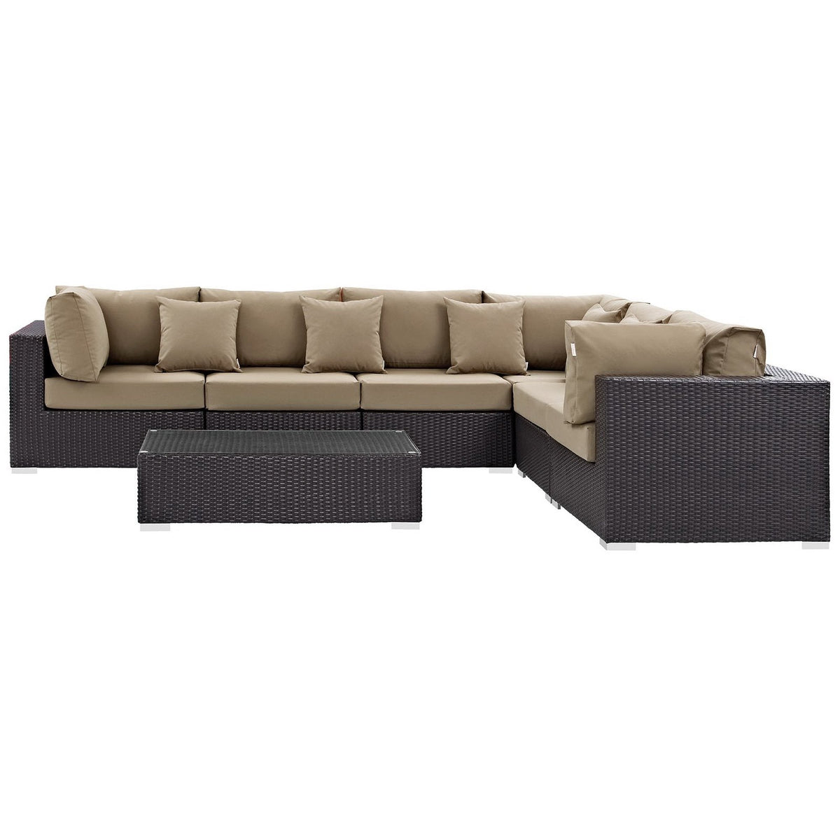 Convene 7 Piece Outdoor Sectional Set