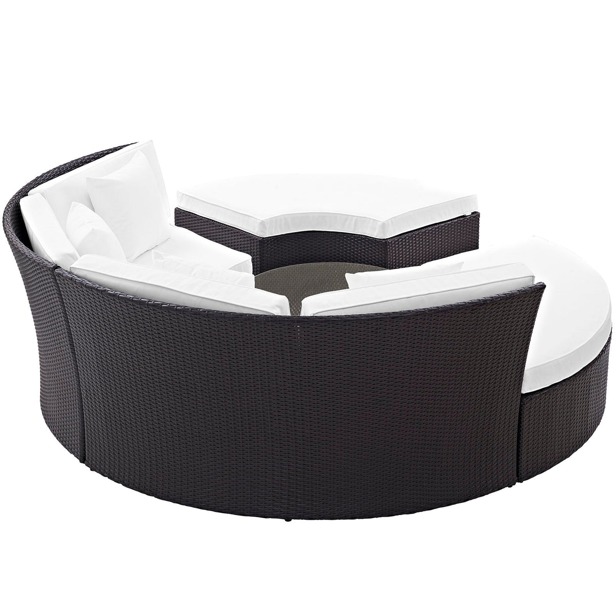 Convene Circular Outdoor Patio Daybed Set - view 16