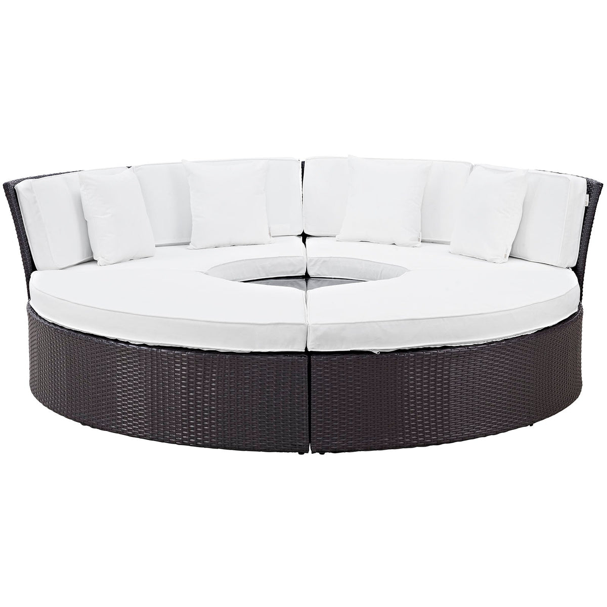 Convene Circular Outdoor Patio Daybed Set - view 20