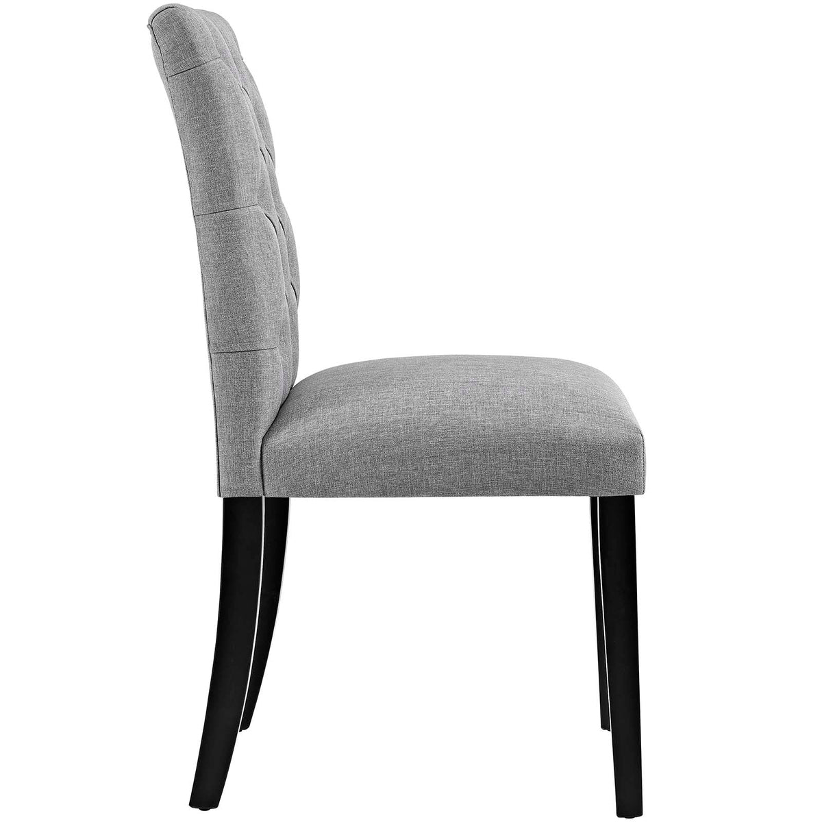 Duchess Button Tufted Fabric Dining Chair - view 11