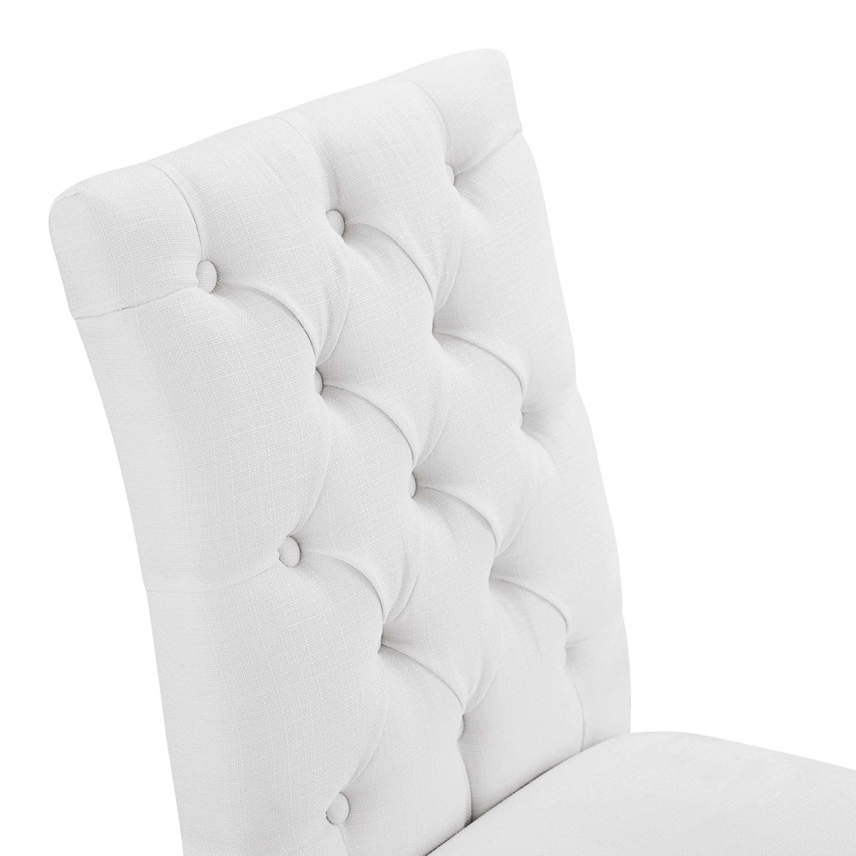 Duchess Button Tufted Fabric Dining Chair - view 12