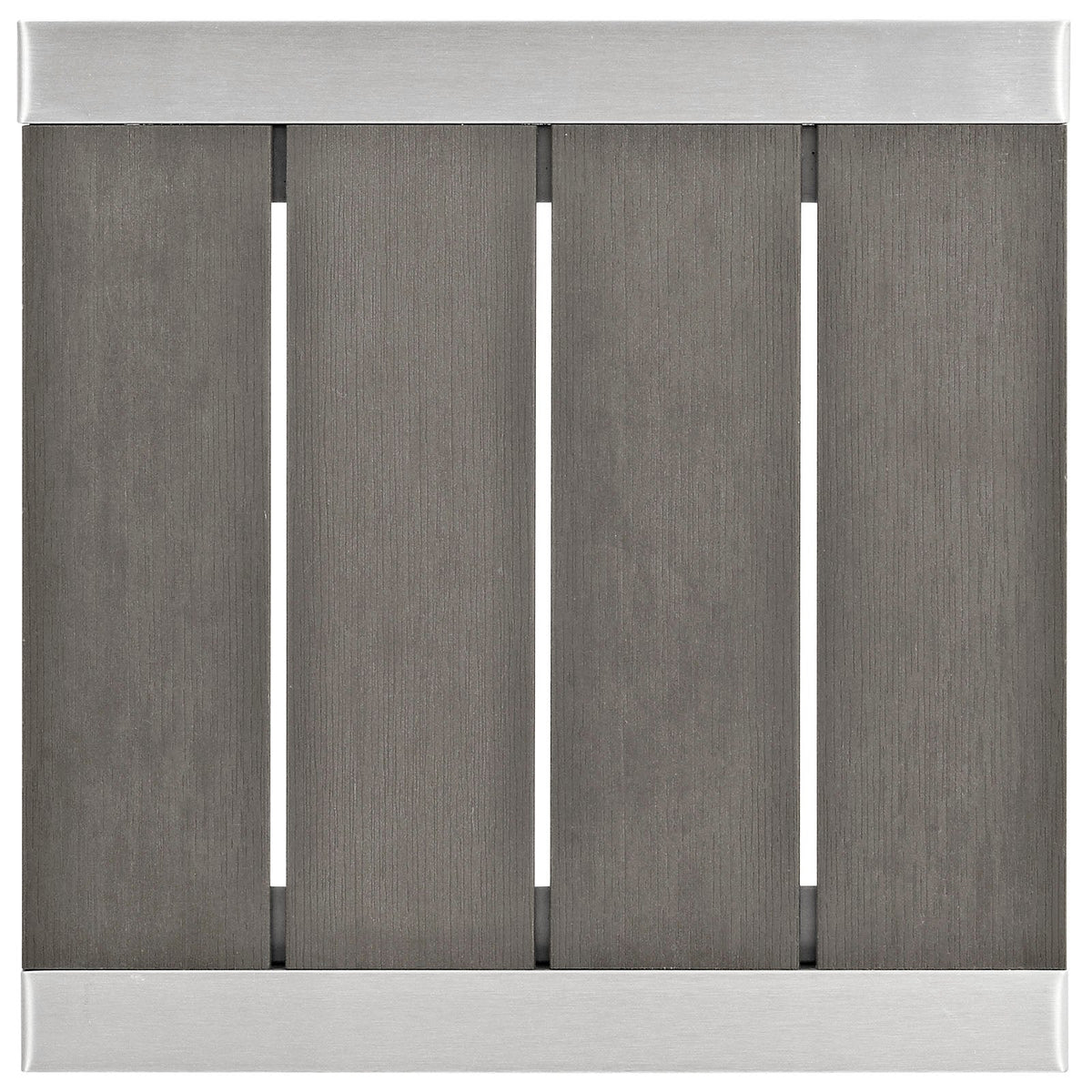 Shore Outdoor Patio Aluminum Side Table - view 3