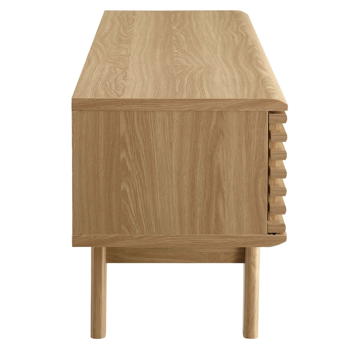 Render 48” TV Stand, Oak - view 3