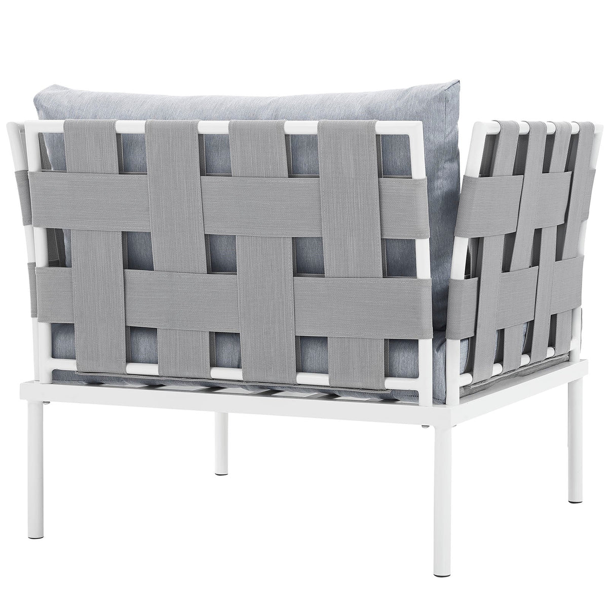 Harmony Outdoor Patio Aluminum Armchair - view 8