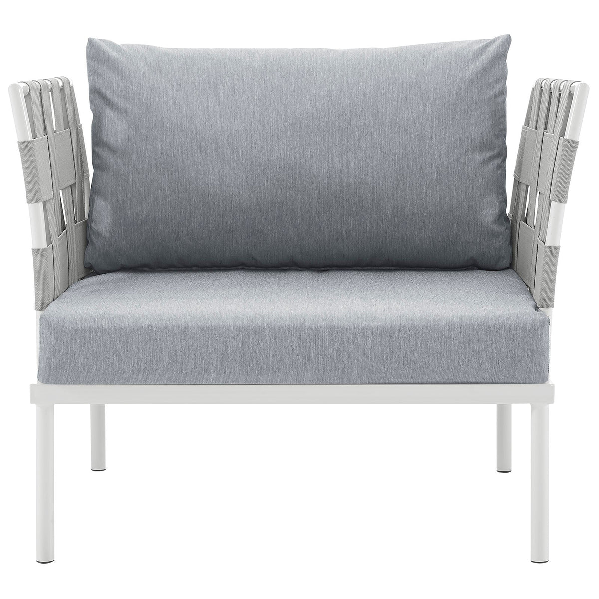 Harmony Outdoor Patio Aluminum Armchair - view 11