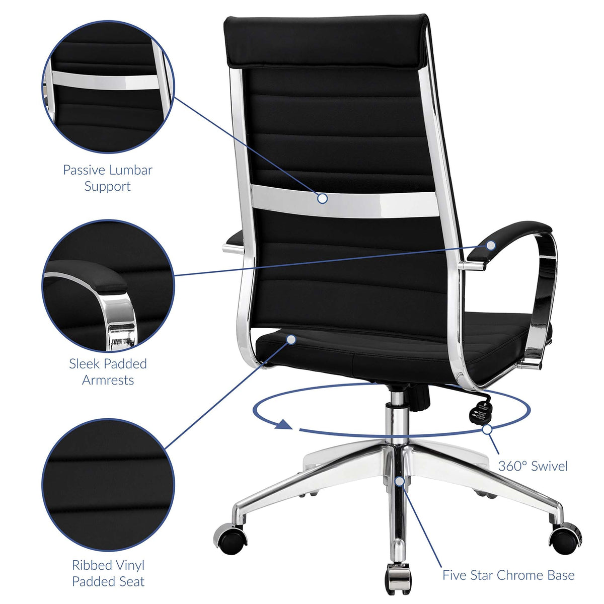 Jive Highback Office Chair - view 16