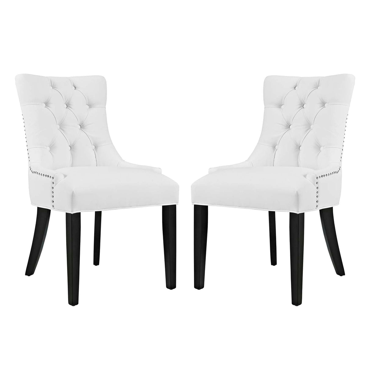Regent Dining Side Chair Vinyl Set of 2 - view 1