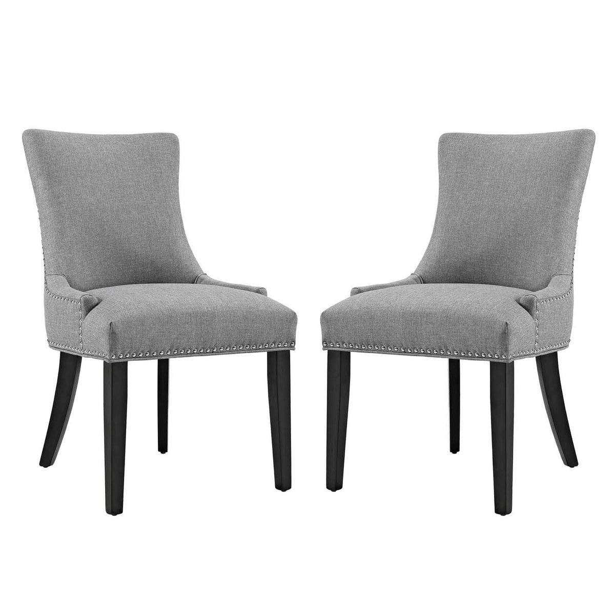 Marquis Fabric Dining Side Chair Set of 2 - view 2