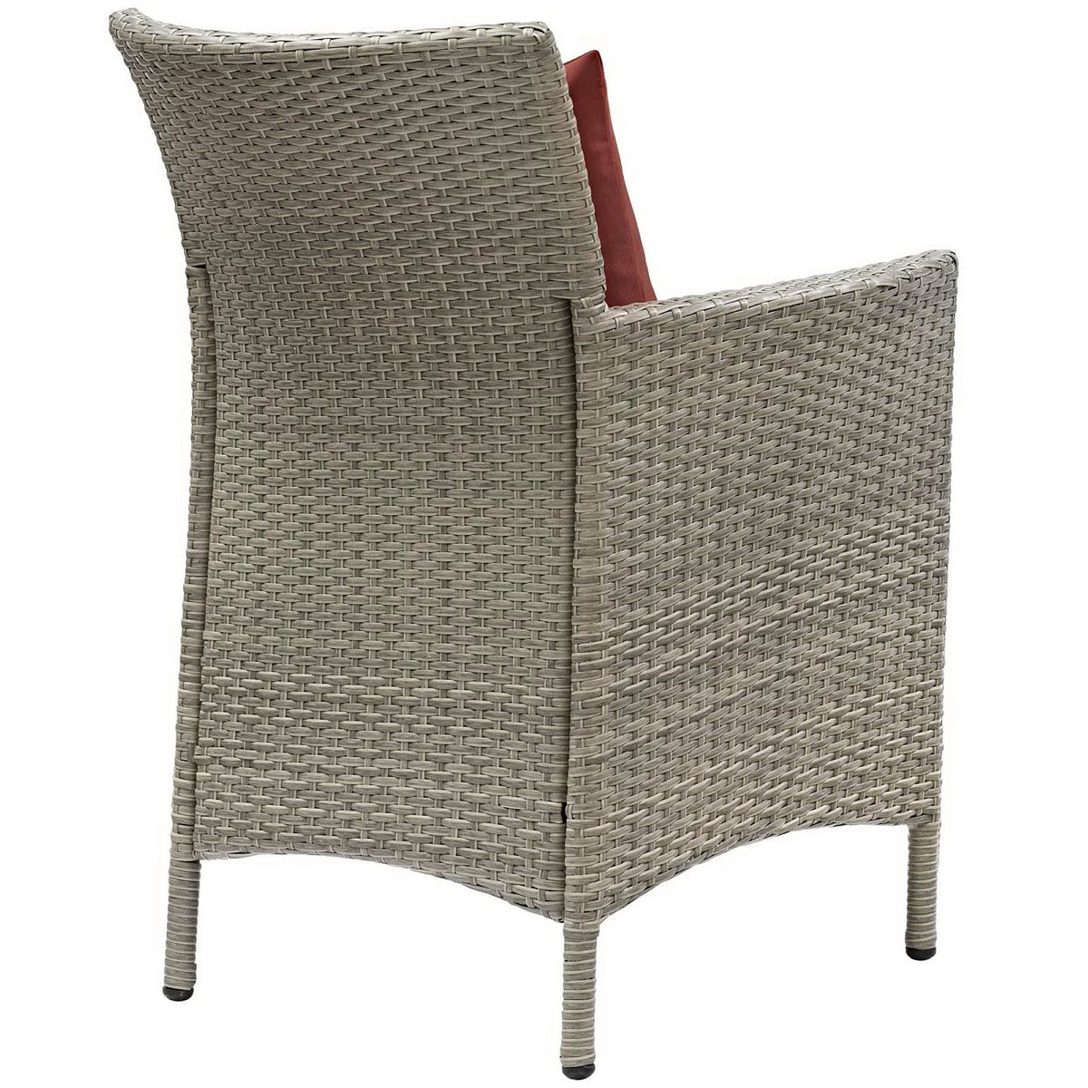 Conduit Outdoor Wicker Rattan Dining Armchair