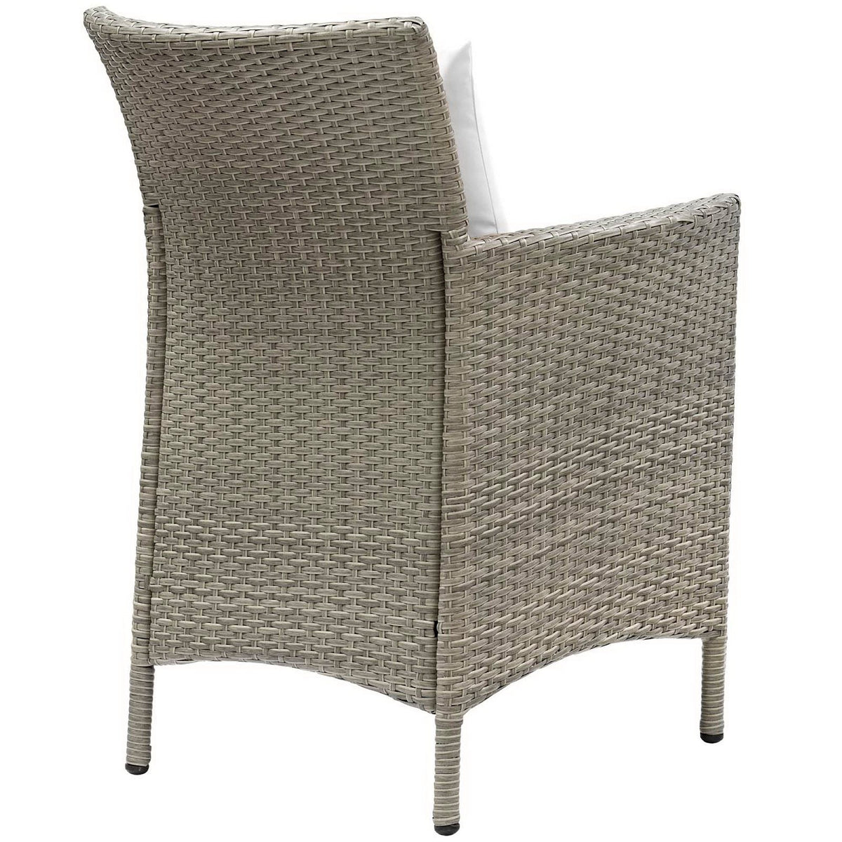 Conduit Outdoor Wicker Rattan Dining Armchair