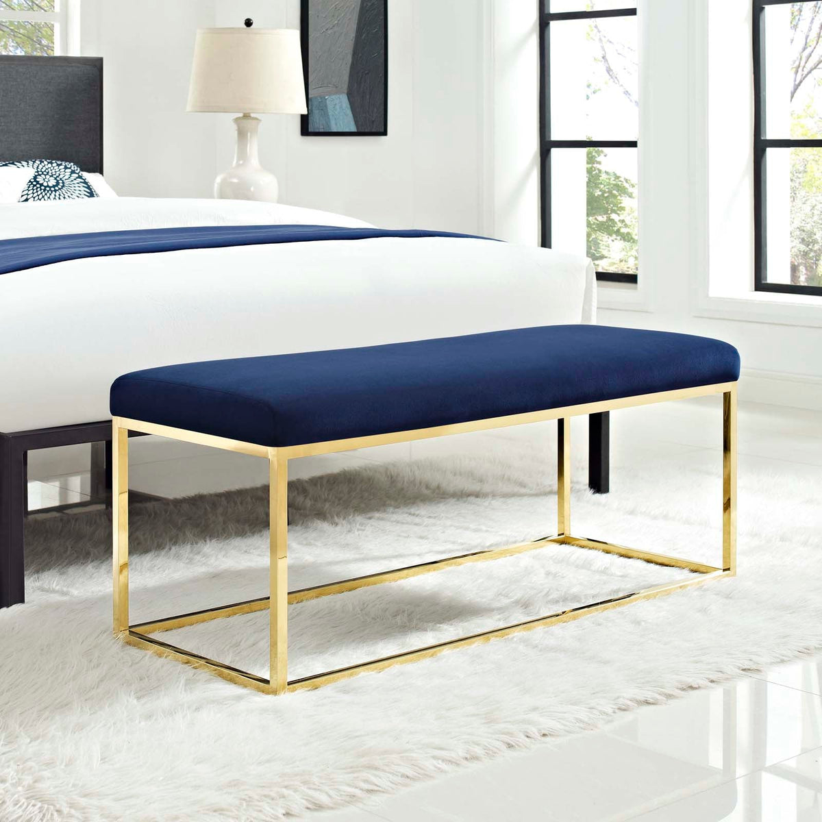 Anticipate Fabric Bench - view 10
