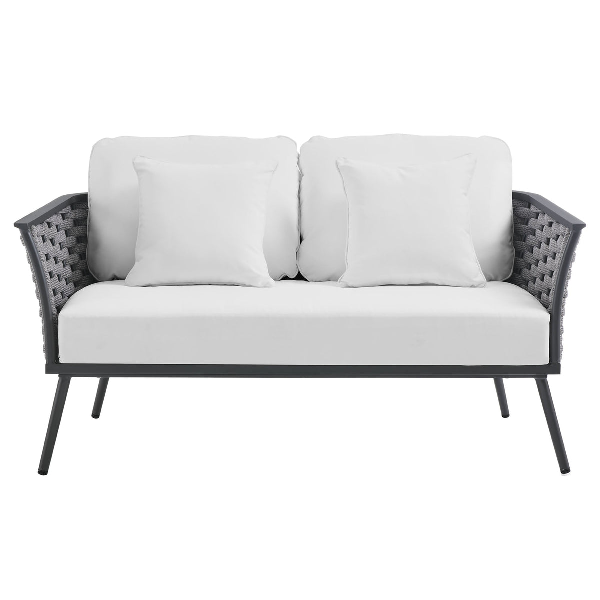 Stance Outdoor Aluminum Loveseat