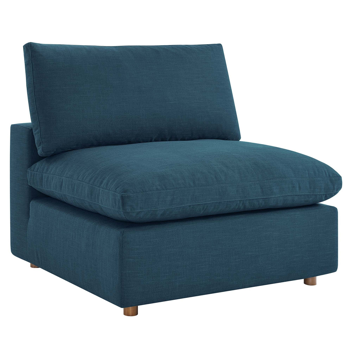 Commix Down Filled Overstuffed Armless Chair - view 5