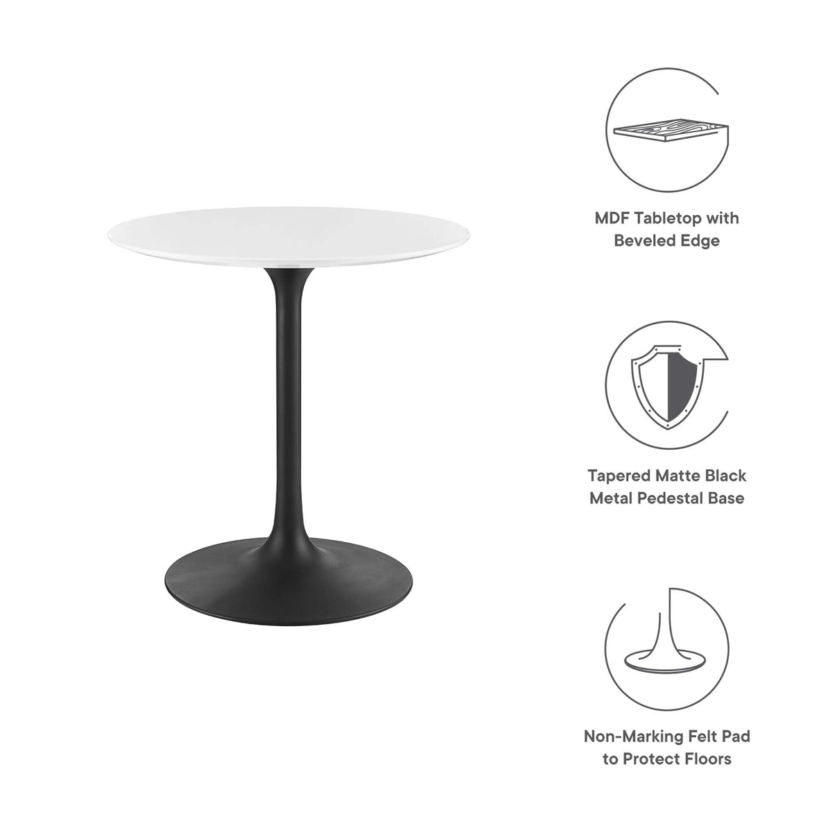 Lippa Round 28" Dining Table