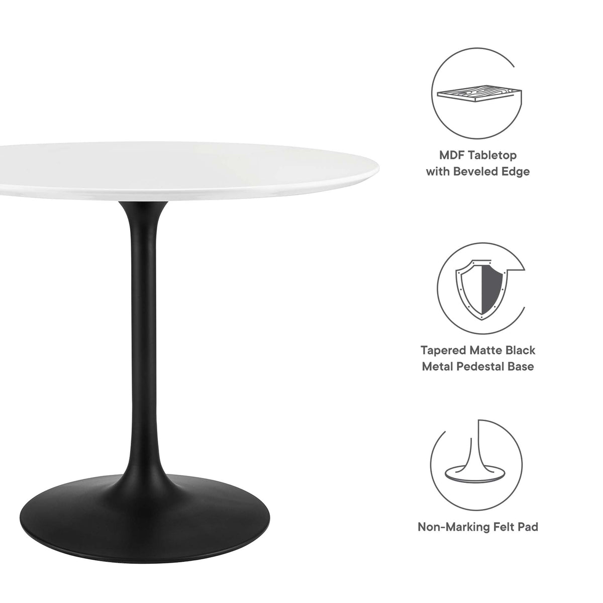 Lippa Round 36" Dining Table - view 57
