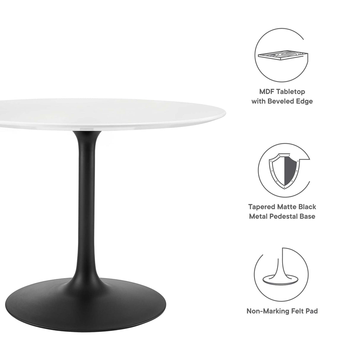 Lippa Round 40" Dining Table - view 32