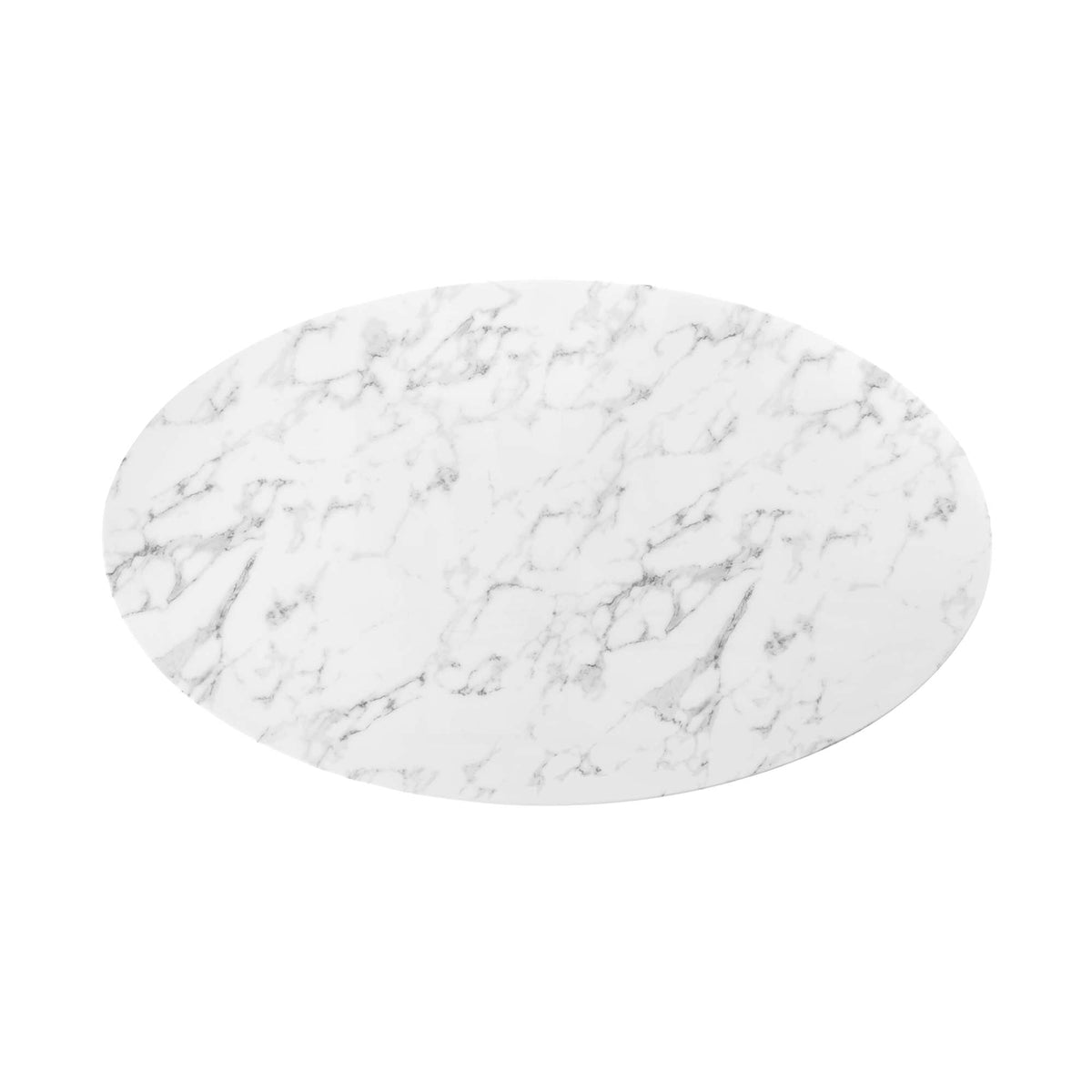 Lippa Oval Artificial Marble Dining Table - view 32