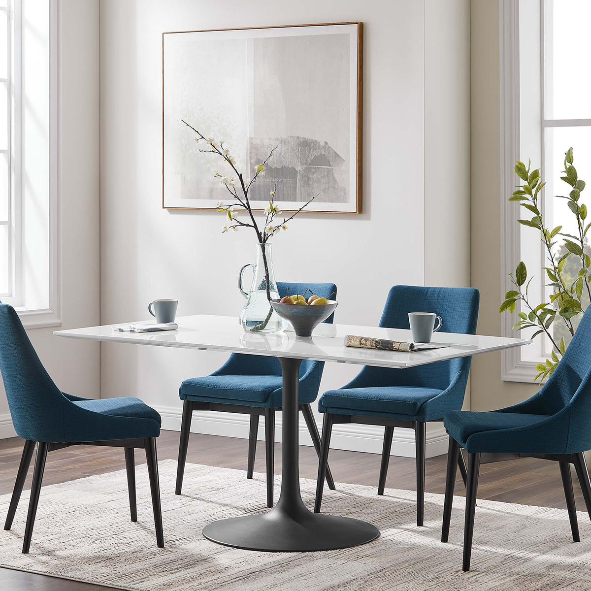 Lippa Rectangle Wood Dining Table - view 21