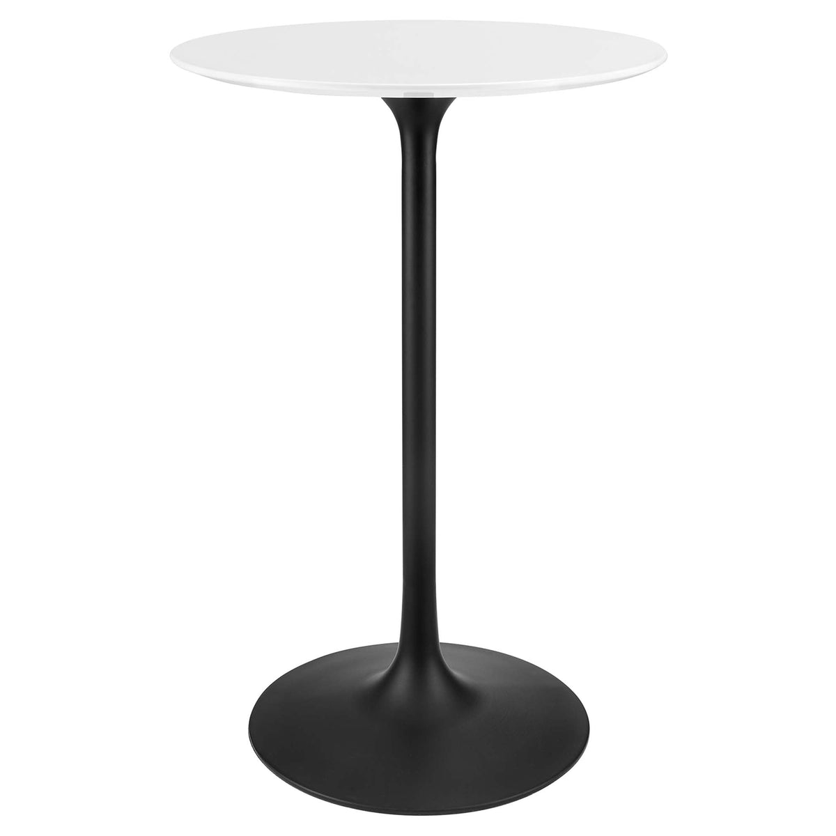 Lippa Round Wood Bar Table