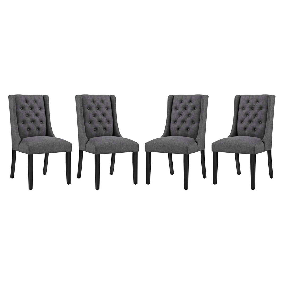 Baronet Dining Chair Fabric Set of 4 - view 2