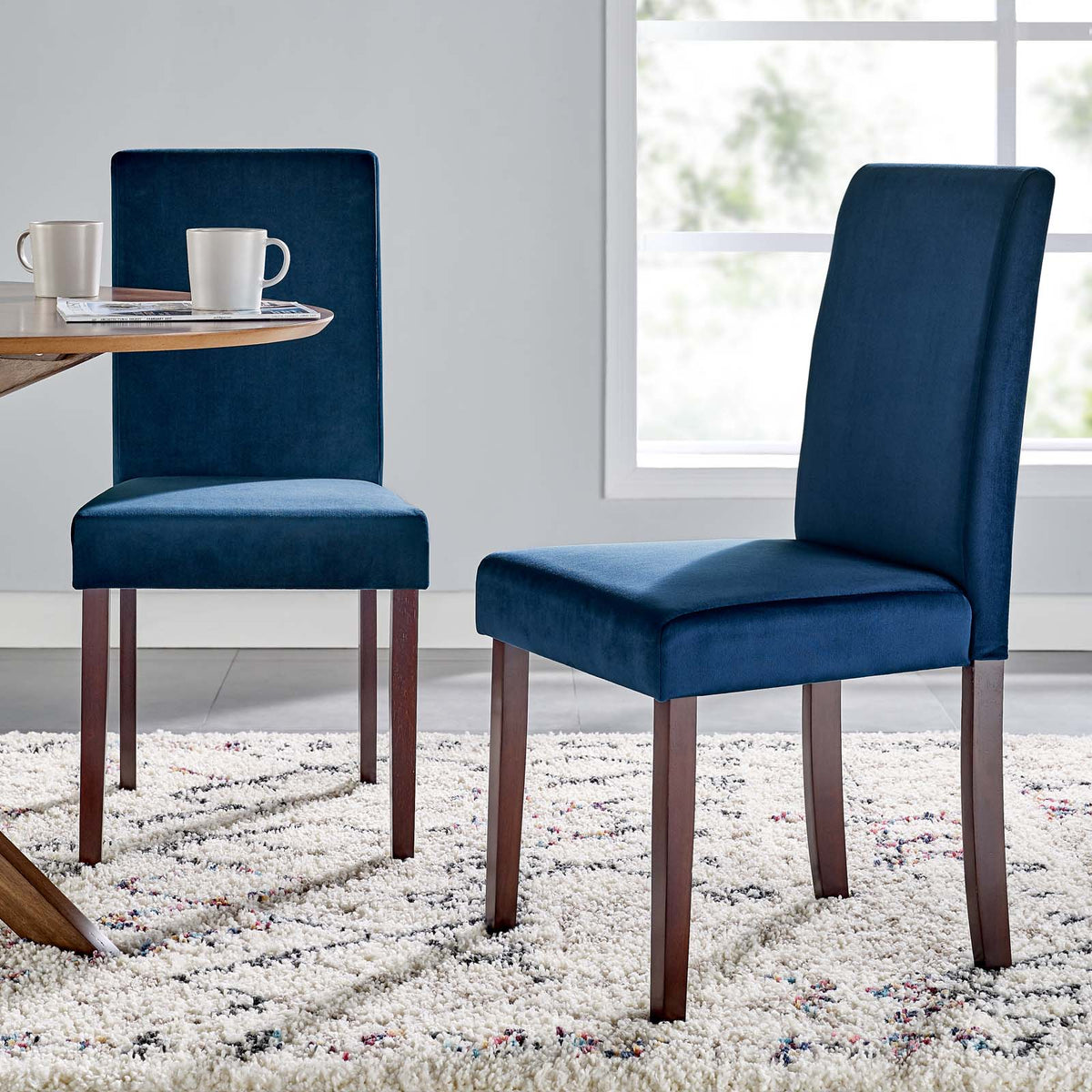 Prosper Upholstered Velvet Dining Side Chair Set of 2 - view 8