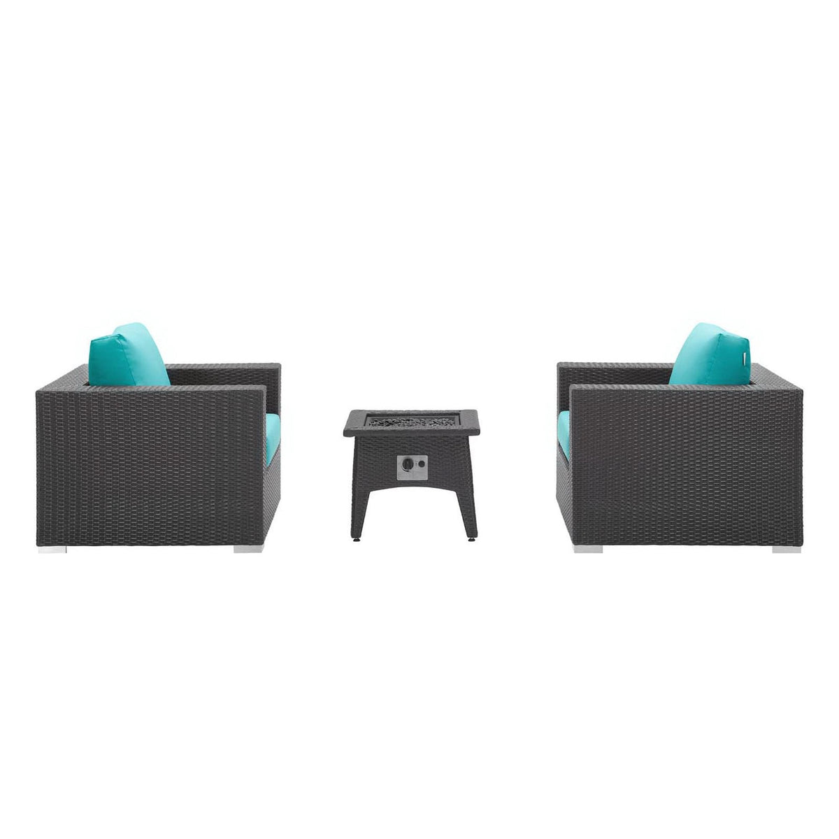 Convene 3 Piece Set Outdoor with Fire Pit