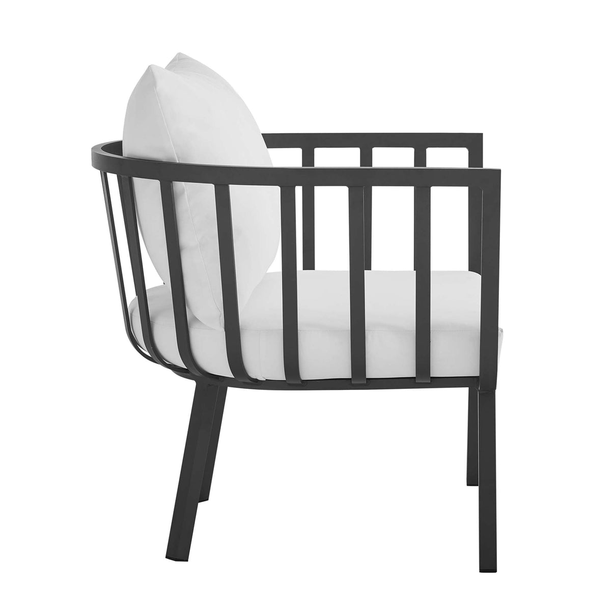 Riverside 7 Piece Outdoor Patio Aluminum Set - view 9