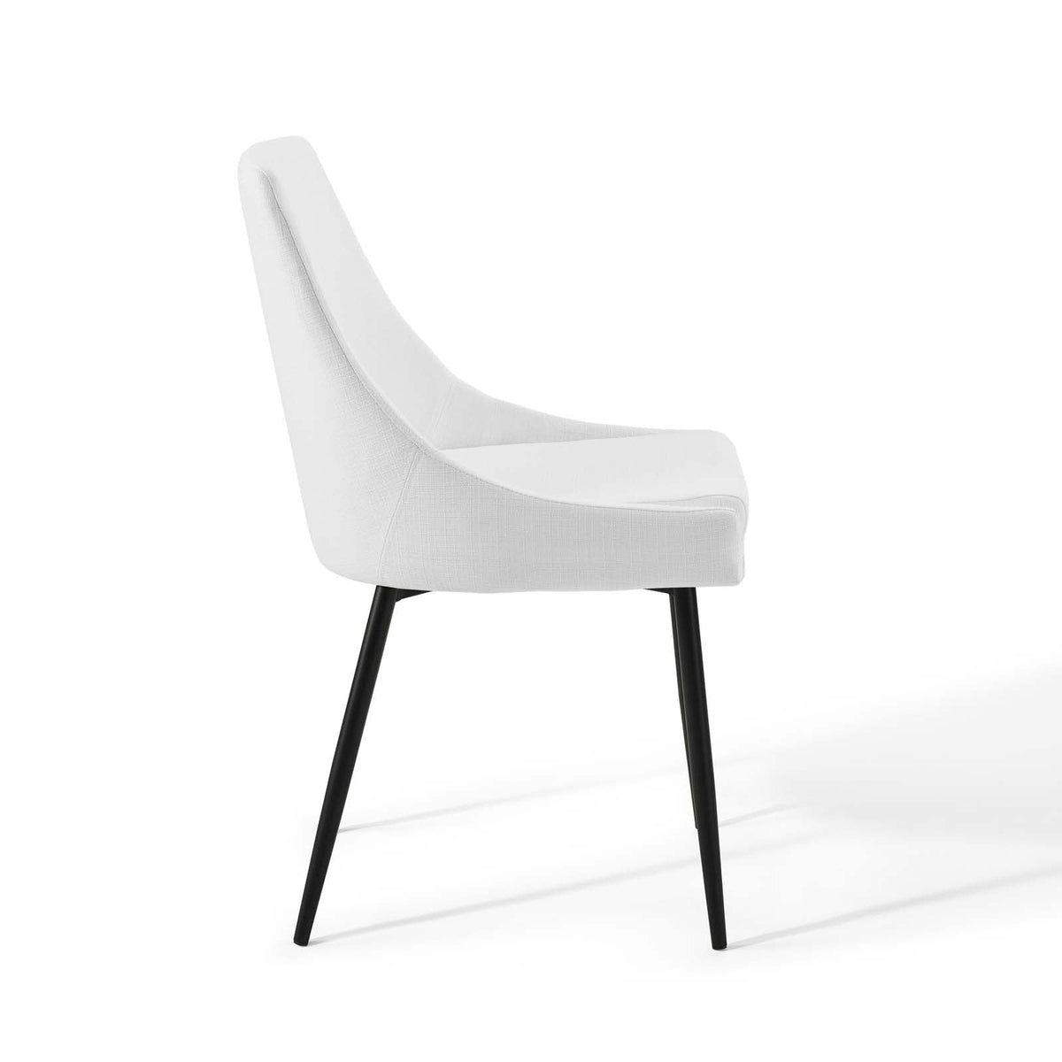 Viscount Upholstered Fabric Dining Chairs Set of 2 - view 11