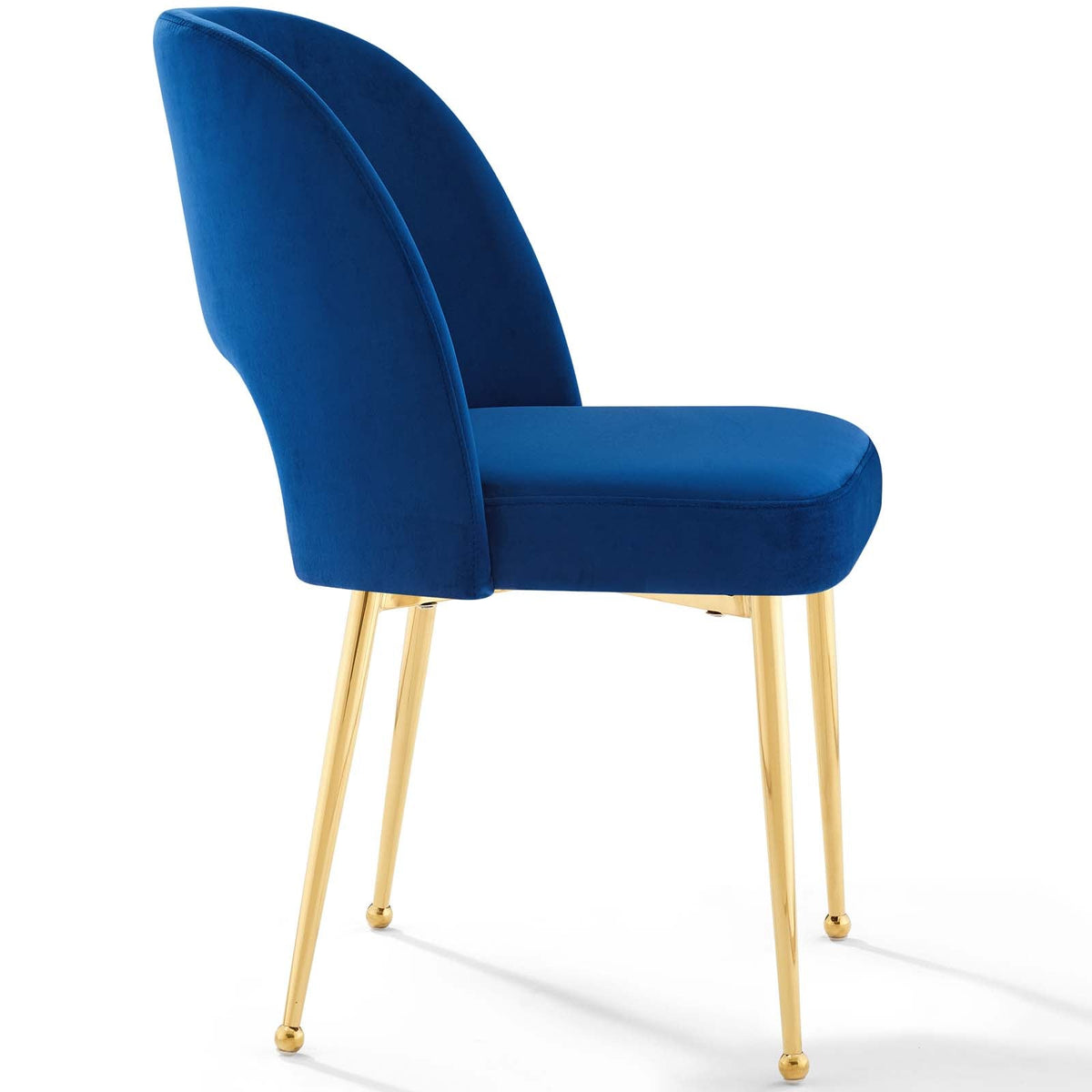 Rouse Dining Room Side Chair, Navy - view 3