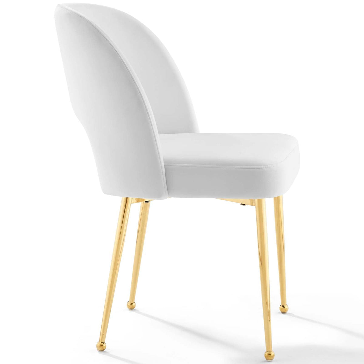 Rouse Dining Room Side Chair, White - view 3