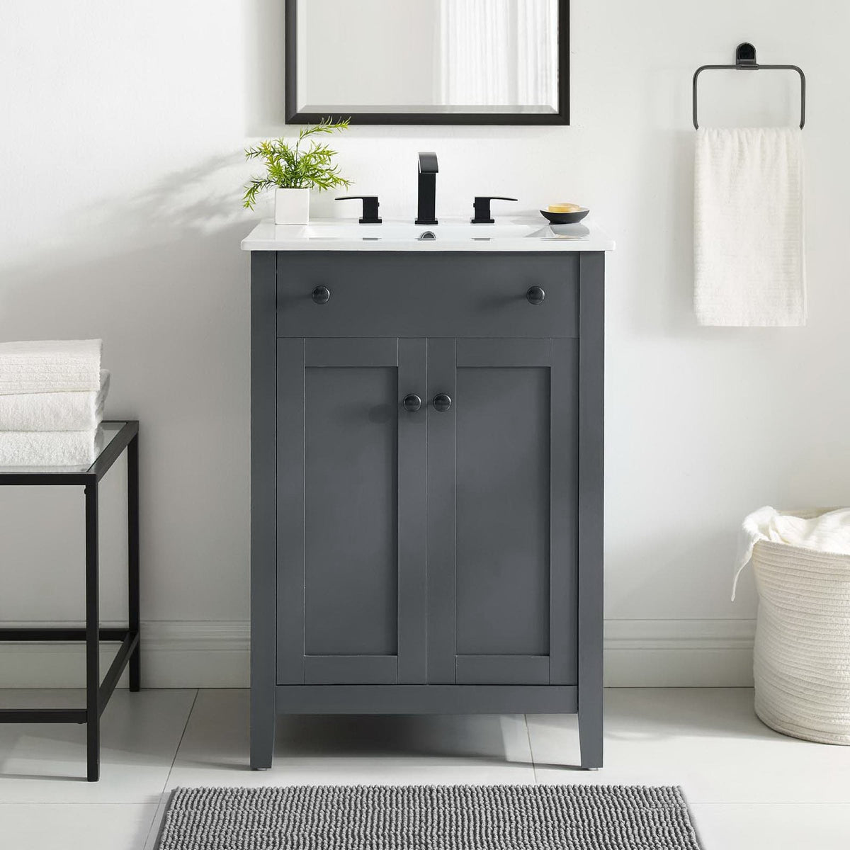 Nantucket Bathroom Cabinet Basin Not Included - view 17